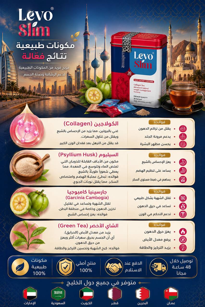 مكونات LevoSlim
